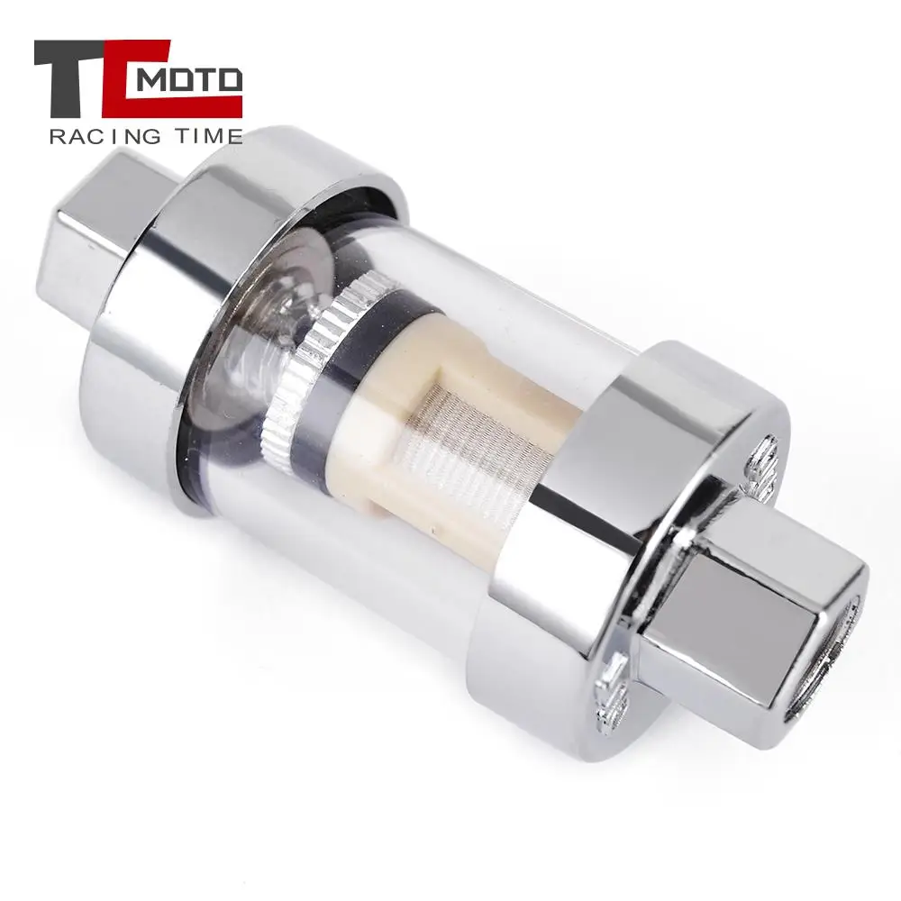 6MM 8MM 10MM CNC Fuel Filter Practical Durable Motorcycle Fuel Oil Filter Gasoline Separator For ATV Dirt Pit Bike Motocross