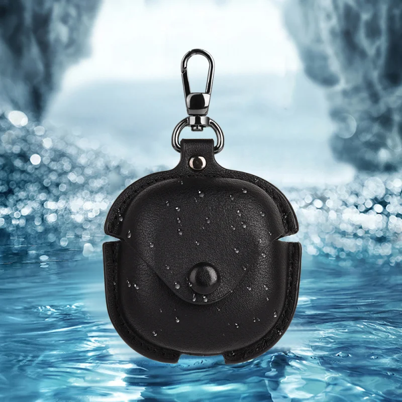 Applicable to Samsung Buds pro  Full-cover business soft shell leather anti-drop stylish earphone case Bluetooth protective cove