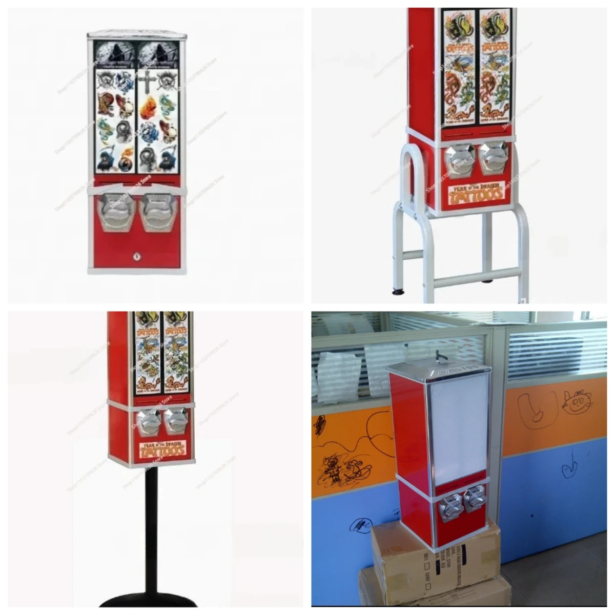 

Gold Seller Small tattoo stickers, vending machines, interactive activities, small card twisting machines