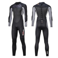 3mm Neoprene Wetsuits Men Women Wet Suit One-Piece Swimsuit for Cold Water Diving Surfing Snorkeling Kayaking Diving Suit