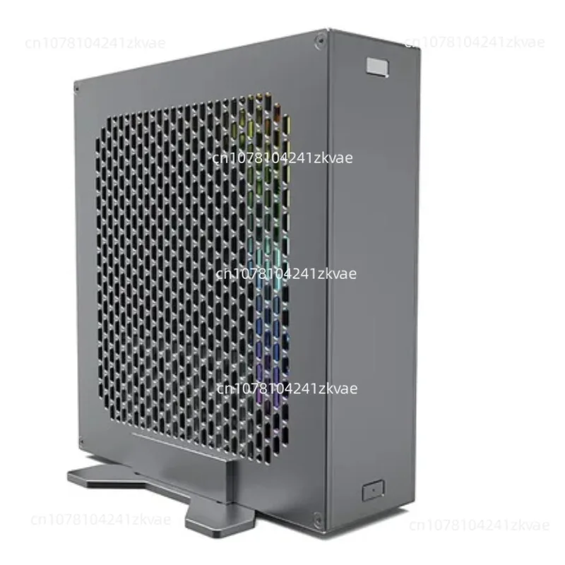 2.2L mini DC-M2 core display ITX chassis supports built-in DC power supply