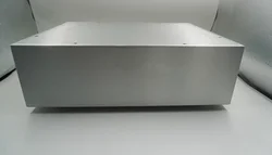 HIFI430 All aluminum amplifier chassis / Preamplifier case / AMP Enclosure DIY box (430 *130*325mm)
