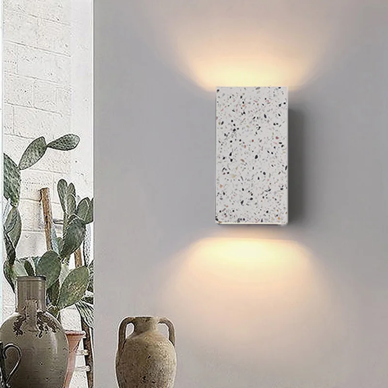 الرجعية شخصية الإبداعية غرفة المعيشة المدخل الديكور الجدار مصباح خزانة مرآة المصباح السرير