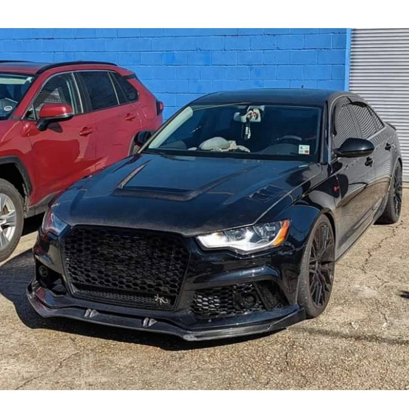 A C For Original Car Parts Cover Modified Upgrd To Carbon Fiber Hood A C