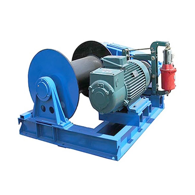 Hydraulic Ship Winch 10 Ton Electric Winch For Boat & Cranes With Remote Control