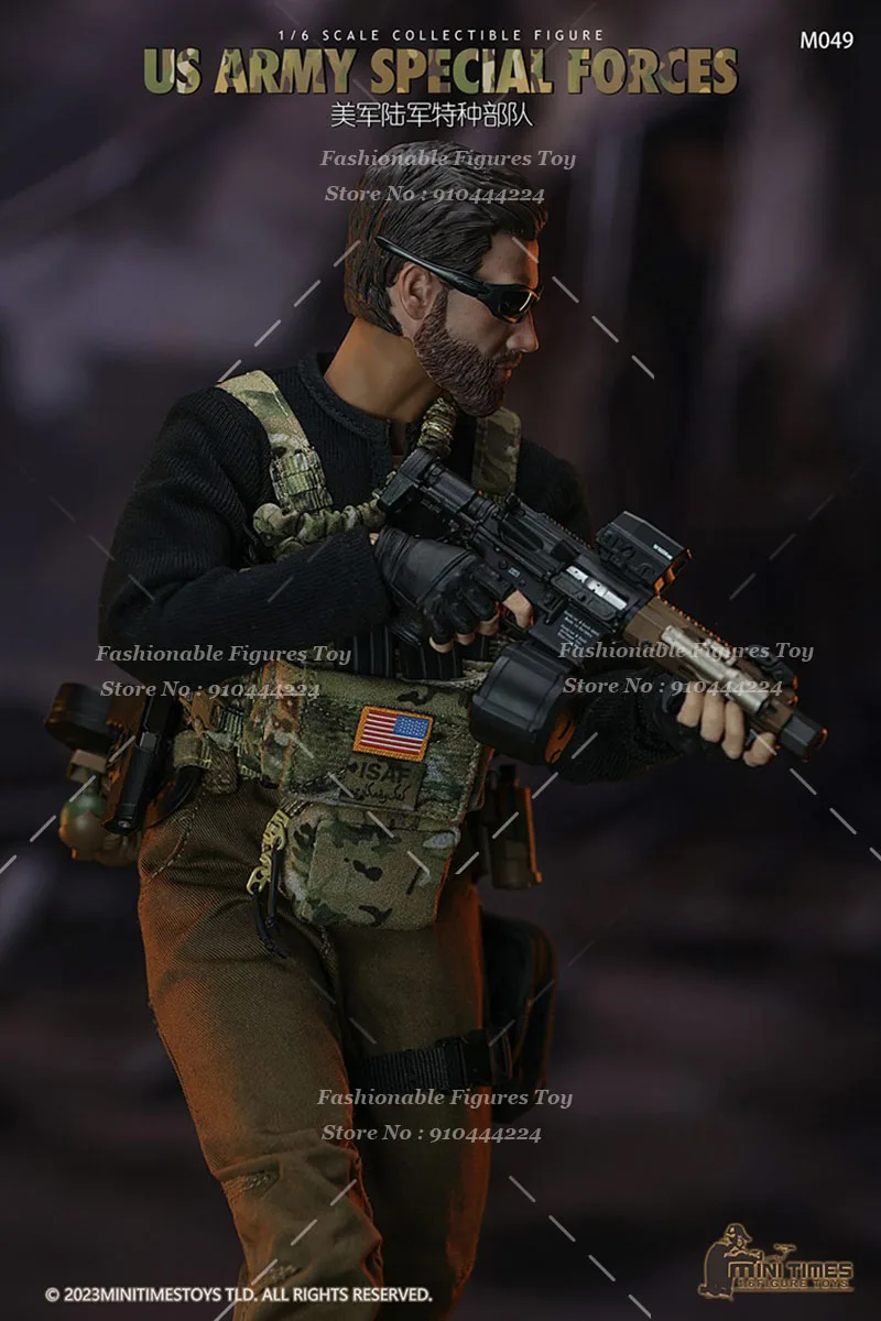 Mintimes اللعب M049 1/6 الرجال الجندي الجيش القوات الخاصة مجموعة كاملة العسكرية القتالية دمية 12 بوصة عمل الشكل الألعاب العسكرية #5