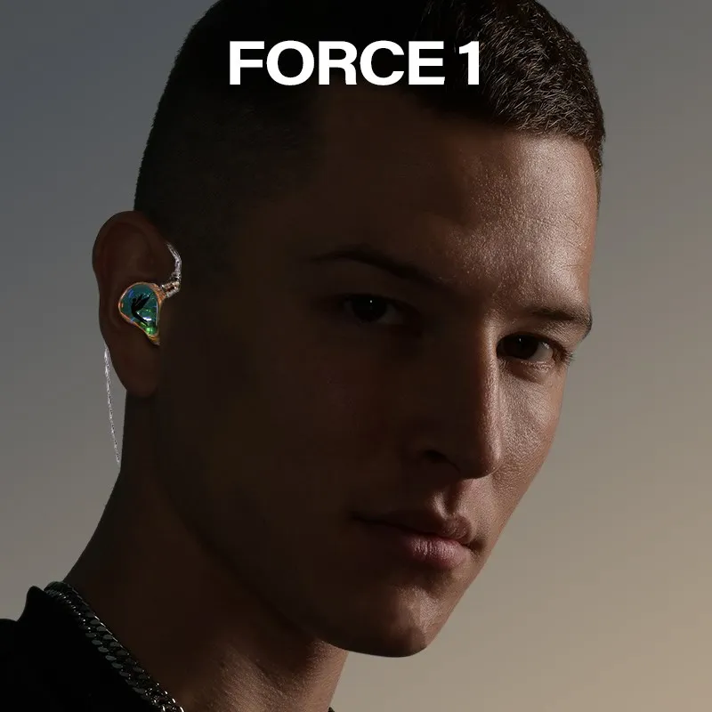 Imagem -04 - Tfz Supertfz Force1 Essência Monitor Profissional Fones de Ouvido dj In-ear Alta Fidelidade Fone de Ouvido com Cancelamento de Ruído Baixo Fone de Ouvido