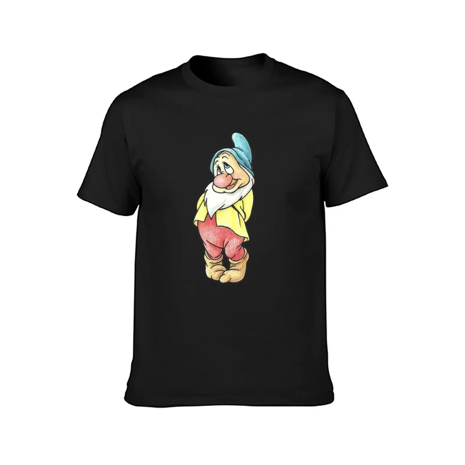 happy Dopey T-Shirt korean fashion anime figures mens graphic t-shirts anime