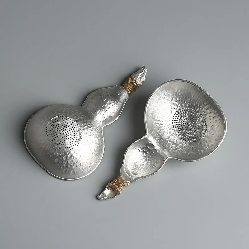 

1 шт., чистая банка, молоток ручной работы, тыква, фильтр для утечки чая, олово, серебряная ложка для тыквы, чайный сервиз, посуда для творчества, товары для дома