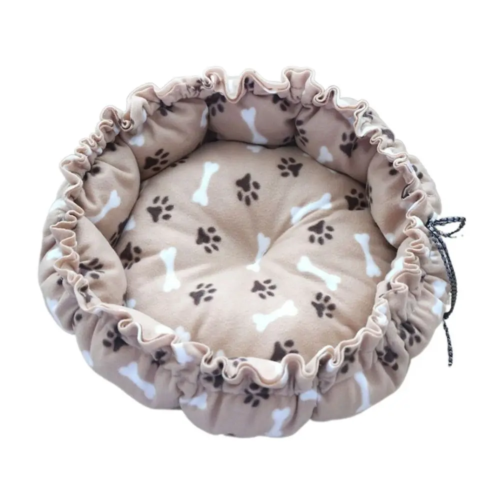 Hondenbed Huisdoek Winter Kattenkennel Pluche Warm Kat Zacht Bed Rond Zacht Kat Pompoen Nest Honden
