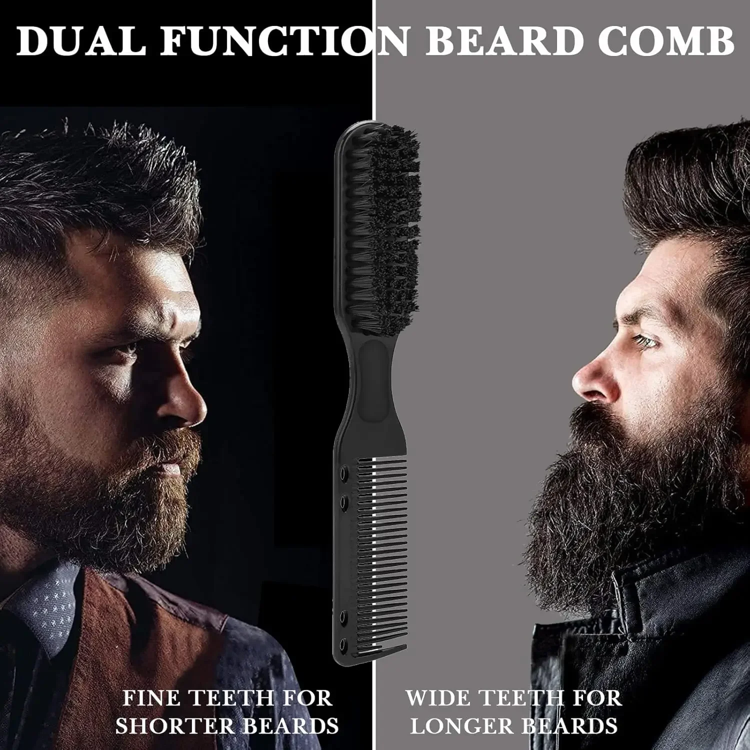 مجموعة فرش شعر الحلاق ، منفضة برقبة سوداء ، فرش تنظيف الشعر ، حلقة مشط ، فرشاة حلاقة اللحية ، أدوات تصفيف الصالونات ، 4 =