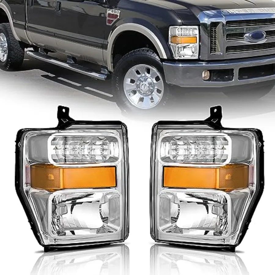 

Комплект противотуманных фар для Ford F250 F350 F450 F550 Super Duty 2008-2010 годов, замена фар, пара