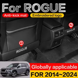 For NISSAN ROGUE Anti-dirty pad 2Seat protectionAccessories Decoration Accessory Car interior Soft decoration Seat anti kick pad