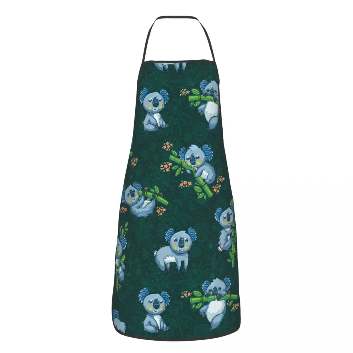 

Фартук-нагрудник унисекс, Австралия, медведь коалы, нагрудник для взрослых, женщин и мужчин, стол для шеф-повара, кухня для приготовления пищи, кухня, мультяшная живопись