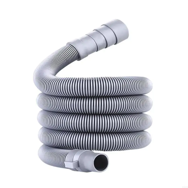 Versatile 8M Automatic Washer & Motorhome Drain Hose with Enhanced Durability & Wide Compatibility for Simple Installation H9EE