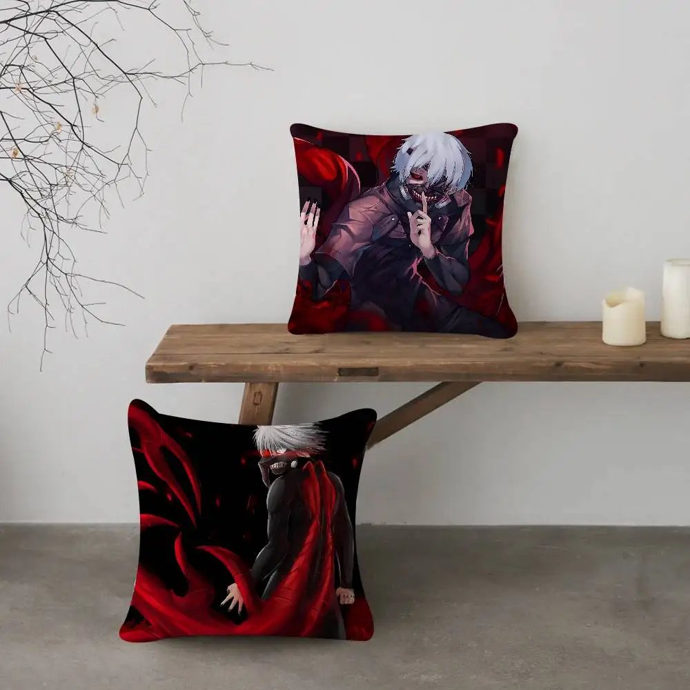 طوكيو الغول K-Kaneki-كين غطاء الوسادة 30x50 البوليستر وسائد أريكة وسائد رمي الزخرفية ديكور المنزل غطاء وسادة
