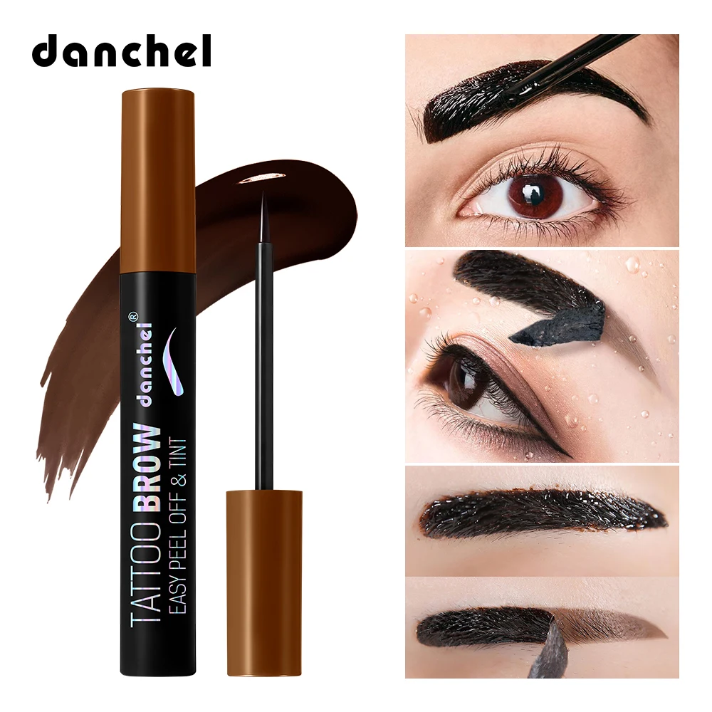 Lakerain Eyebrow Gel Peel-off Waterproof & Transfer-proof Long Lasting Fuller Defined Eyebrow Makeup Suit for Beginners Eyebrow