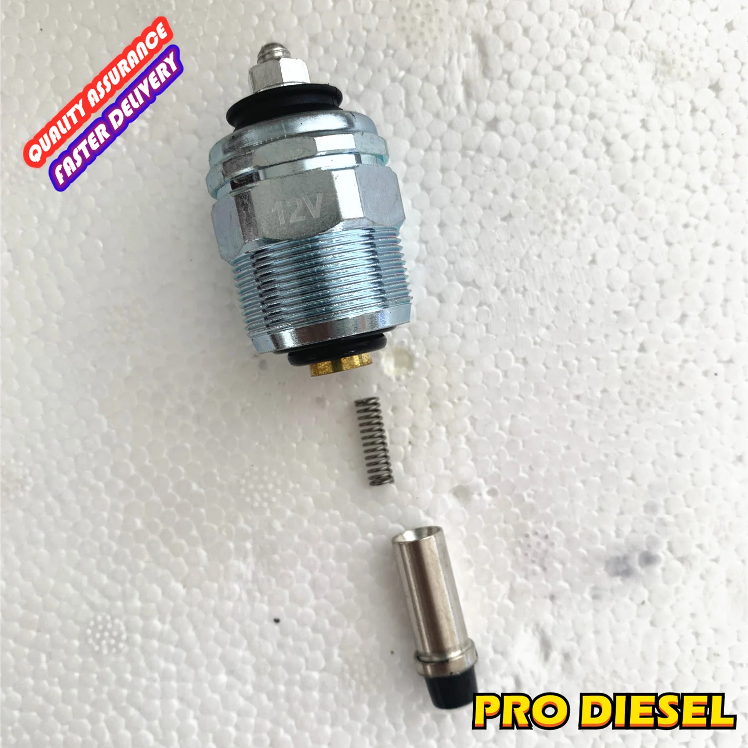 12V-9900015 VE Diesel Pump Flameout Solenoid Valve Precision Parts