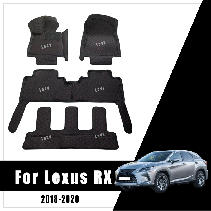 

Car Floor Mats For Lexus RX 2022 2021 2020 2019 2018 2017 2016 (7 Seater) Carpet Automobiles Auto Carpets Cover Rugs Foot Pads