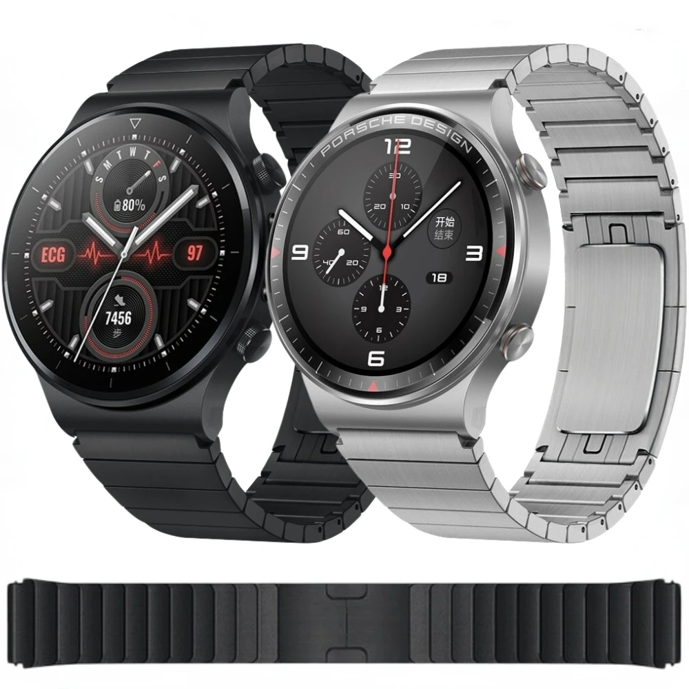 

22mm Stainless Steel Strap for Huawei Watch 3/GT/GT2 Pro GT3 Samsung Watch 3/Gear S3 Metal Bracelet for Amazfit GTR/Stratos Band