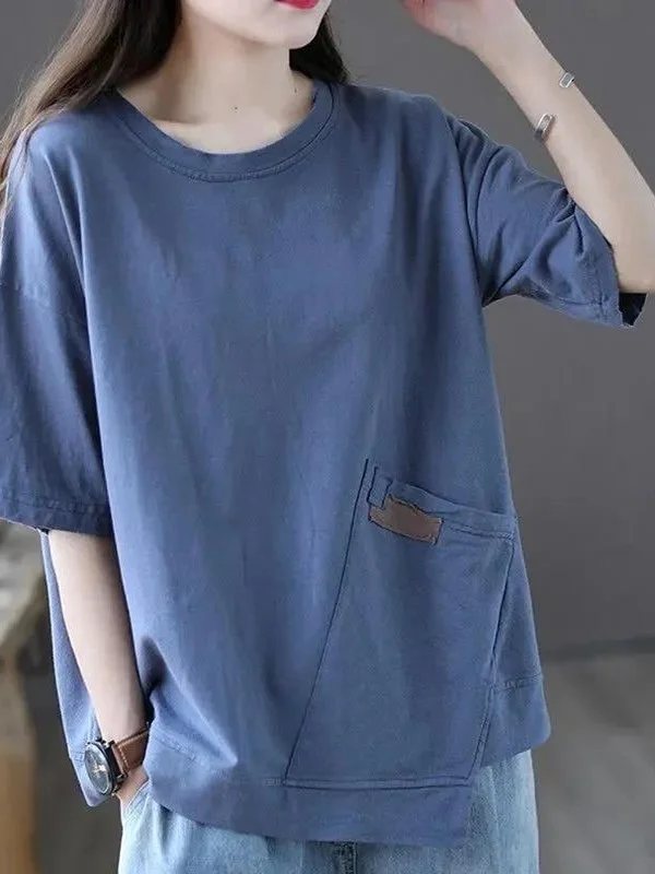 

Slimming ort Sve T-irt Women's Base Layer irt Summer New Sle plus Size Cover Belly Conceal Meat Top Commute Sle ...