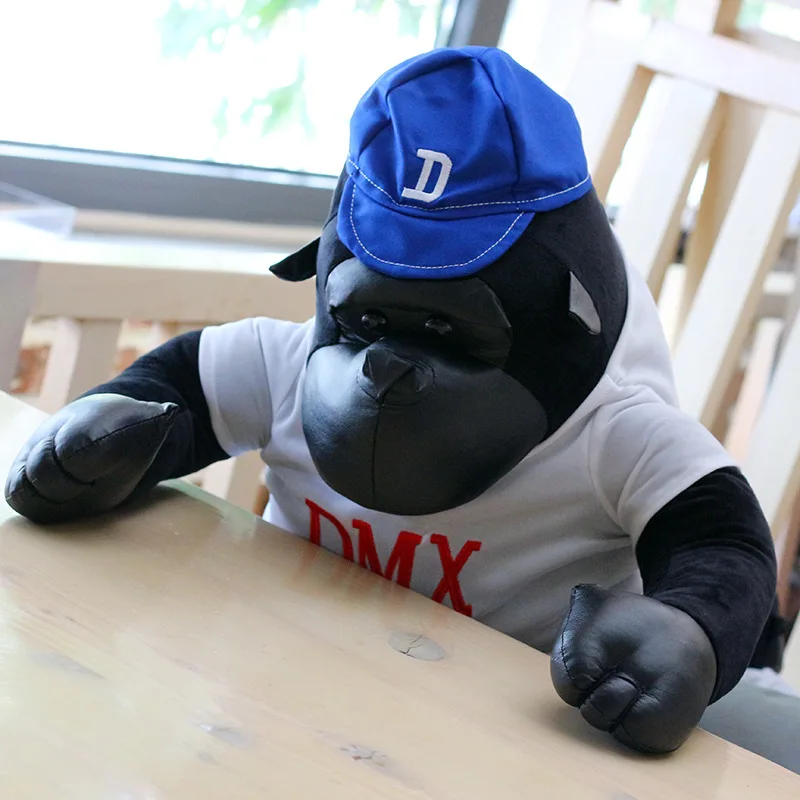 Simulated Gorilla Plush Toy Large King Kong Chimpanzee Doll Boy Doll Monkey Doll Wholesale