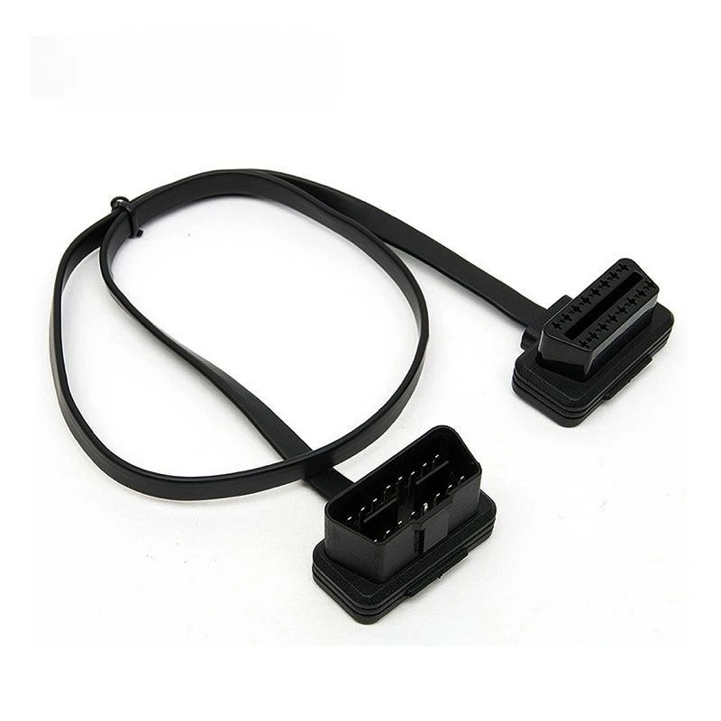 OBD2 Extension Cable 60CM 16 Pin Male to Female High Quality Full Pin Wire for OBD 2 16Pin Diagnostic Scanners Car Devices Tools