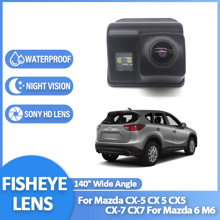 

140 Degree HD 1080x720P Car Rear Camera For Mazda CX-5 CX 5 CX5 CX-7 CX7 For 6 M6 Waterproof Backup Parking Reverse Monitor