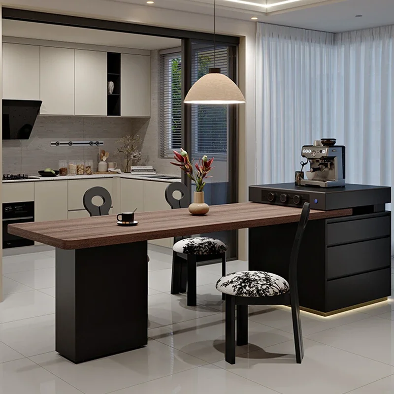 Extending Modern Dining Table Nordic Study Coffee Kitchen Dining Table Space Saving High Mesas De Jantar Living Room Furniture
