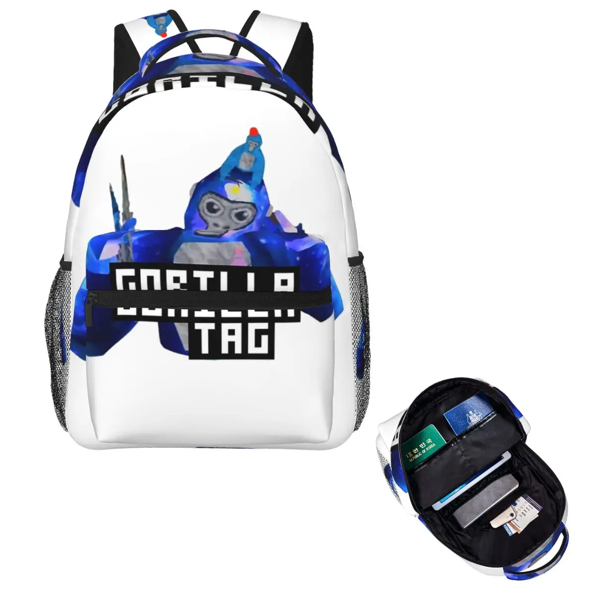 

Рюкзак Gorilla Tag Monkey, Лидер продаж, рюкзак большой емкости для мальчиков и девочек, школьная сумка, сумки на плечо для мужчин и женщин