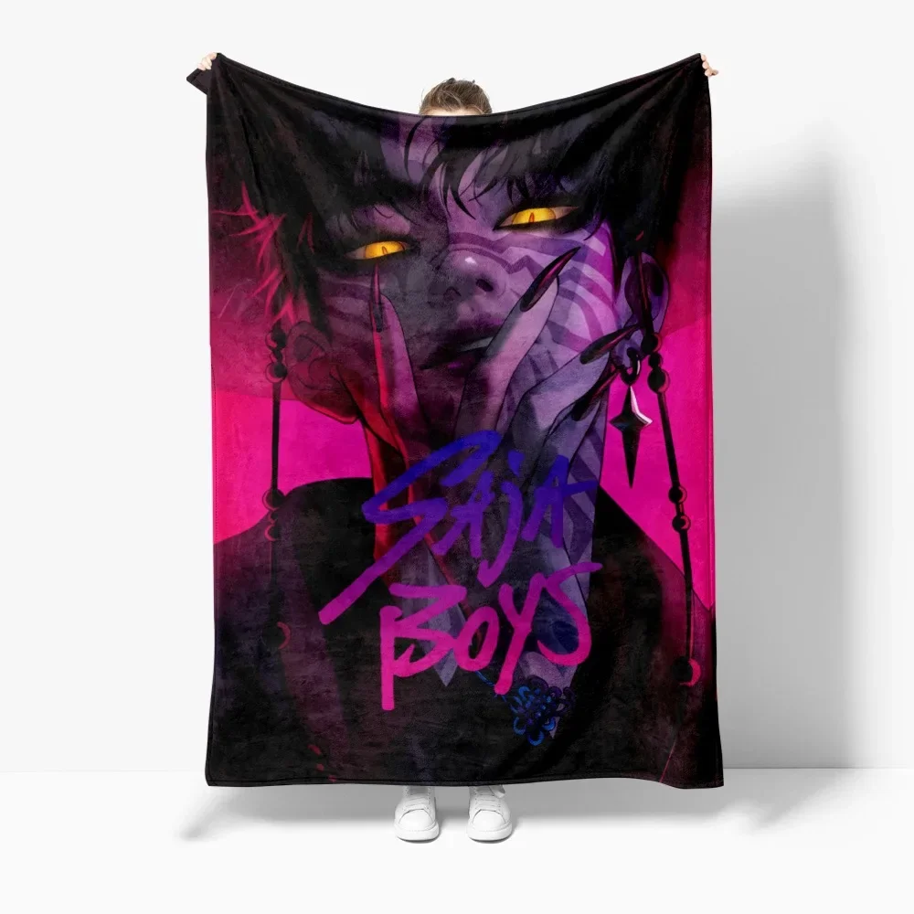

Movie K-Pop D-Demon Hunters Winter Blanket Cover Warmth Soft Multifunctional Decorative Blanket Universal Flannel Blankets