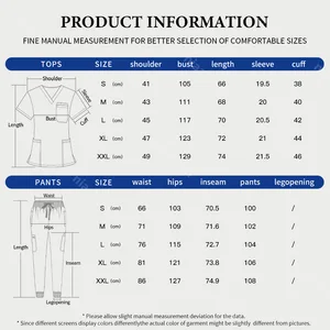 Macia Smuggled Washed Nurse Adjusted for Women, Anti-Ring Smrubs, Hospital Uniform, Medical Accessories, Hot Sale 8 Main Sales Scrub Women's Hospital - №6