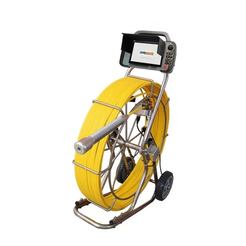 

Underground Water Detector and Wall Keyboard Input Auto Self Leveling Pipe Drain Sewer Inspection Camera