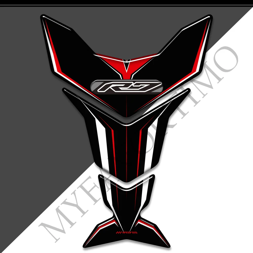 For YAMAHA YZF-R7 YZF R7 YZFR7 Motorcycle Fuel Tank Badge Logo Sticker Decal Decoration Kit