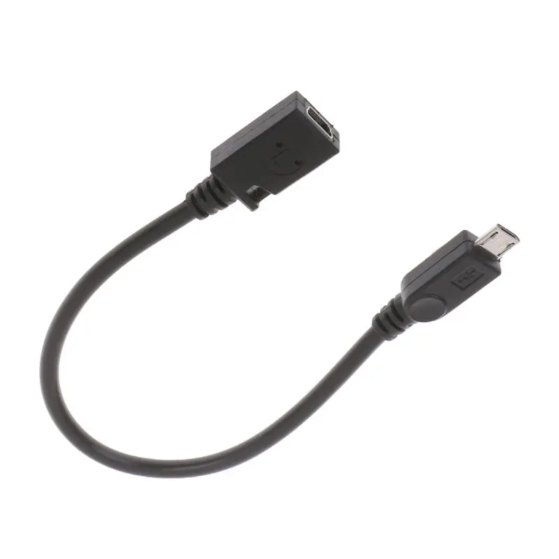 Mini USB Female to Micro USB Male HighSpeed Data Sync OTG Power Supply Charging Cable 22cm for Phone PC