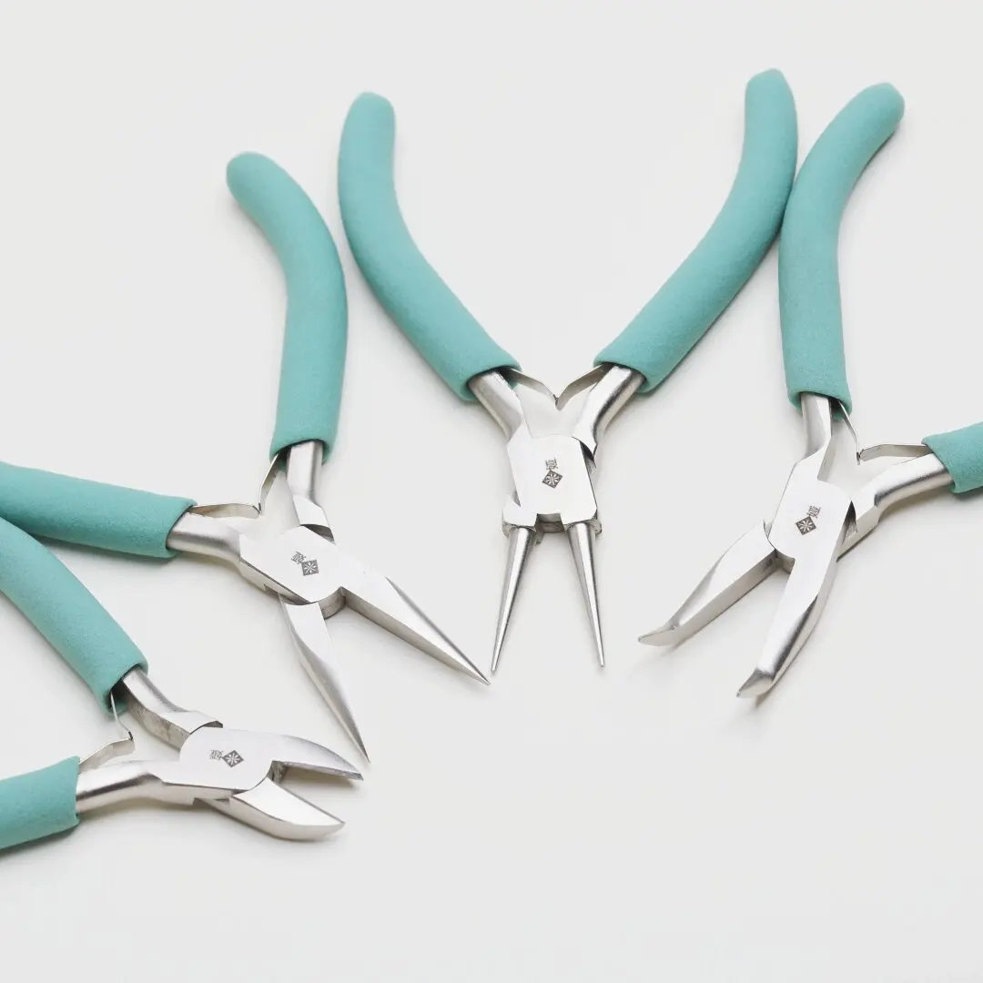 Fine Point Chain Nose Pliers Jewelry Pliers Small Jewelry Pliers Finding Pliers for Beads Wire DIY Jewelry Making Tools