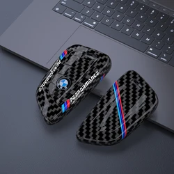 Carbon Fibre Car Key Cover Case Shell For BMW G05 G07 F25 F15 F26 G01 G02 G06 G08 G14 G15 G16 F48 F39 F10 F30 Auto Accessories