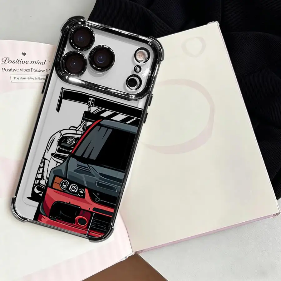 Case for Apple iPhone 17 Pro Max 16 13 XS XR Air 11 17e 12 Plus 14 15 Phone Cover Cool Car view 2