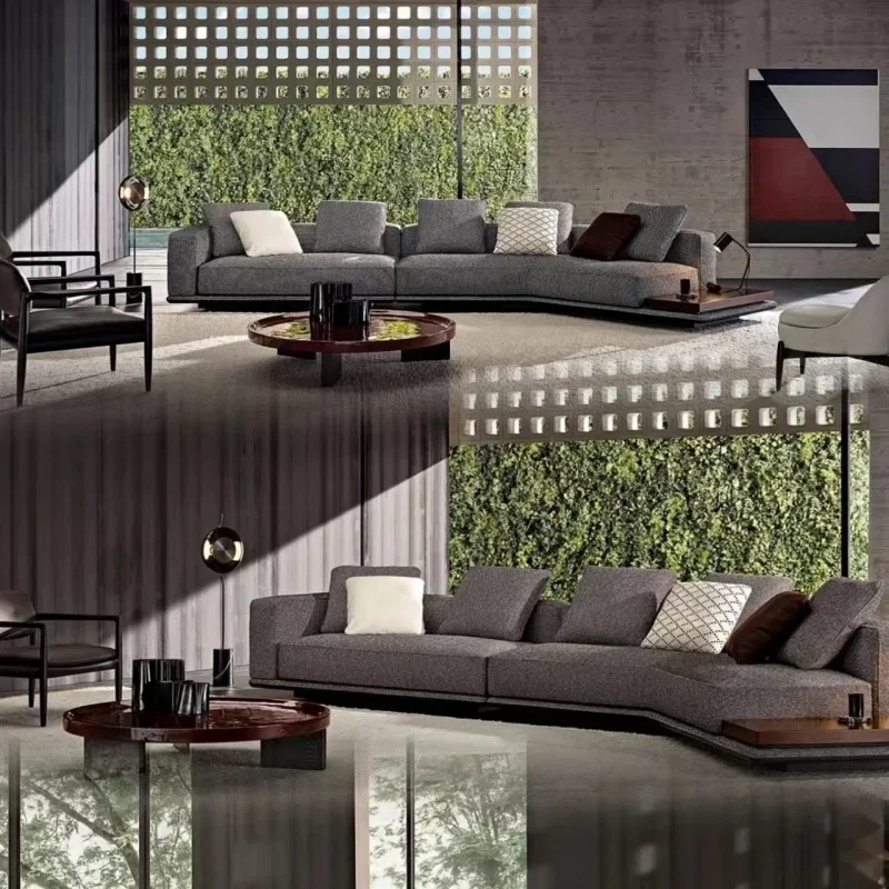 Moda, divano, italiano, Milano, designer, tessuto, divano