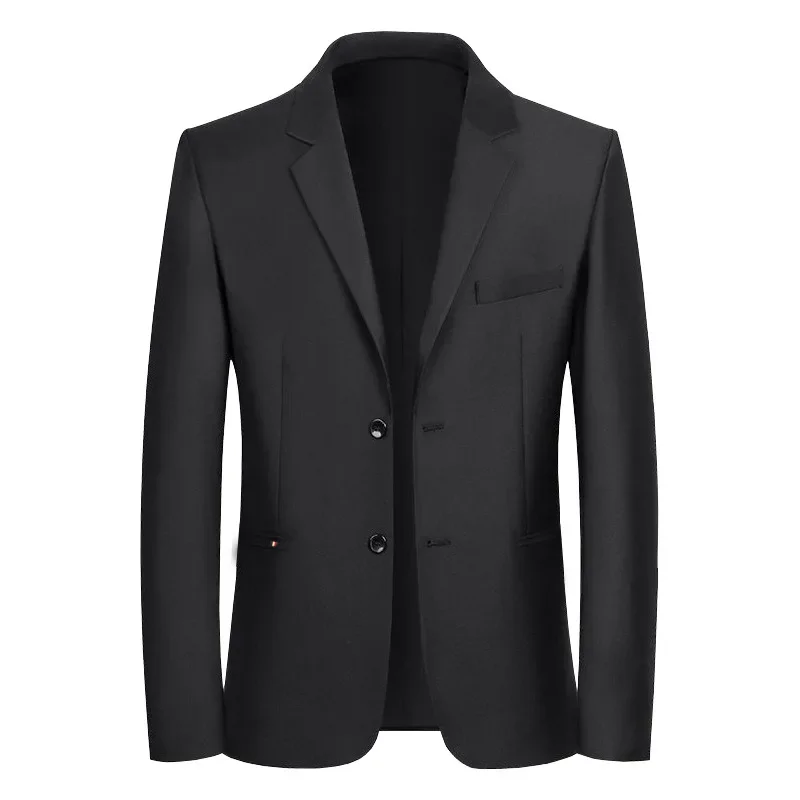 New Spring Men Black Blazers Jackets Quality Suits Coats Man Slim Fit Blazers Jackets Coats Male Formal Wear Business Casual 4XL