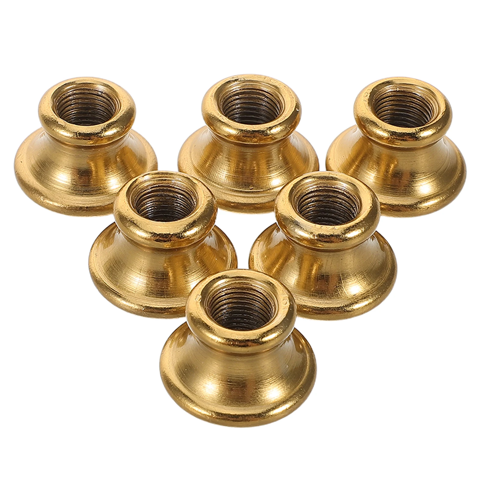 

6pcs M10 Internal Thread Iron Pipe Connector T-Shaped Spacer For Table Lamp Rod Coupling Light Fixture Parts Brass Lamp Fittings