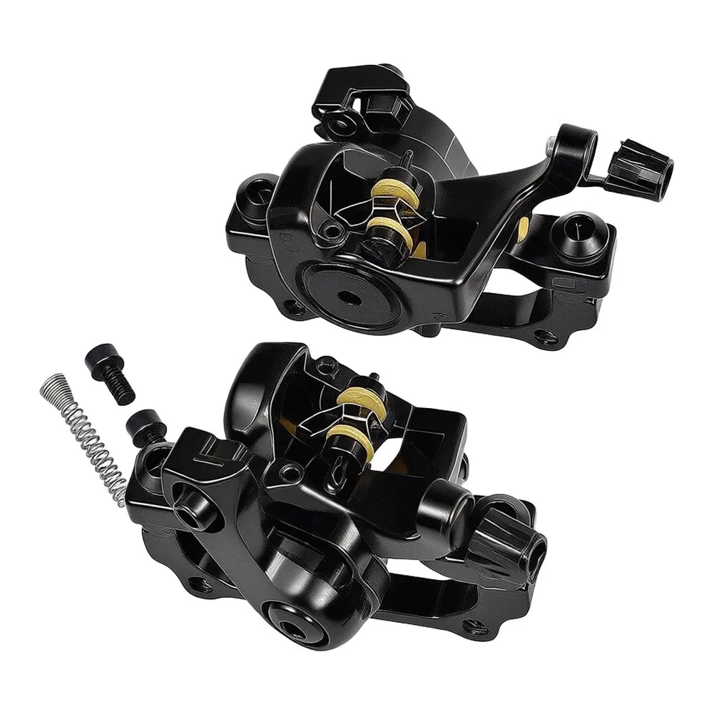 For Kukirin G2 G4 Scooter Disc Brakes 2 Pcs Front Rear Caliper Set Aluminum Construction for Consistent Braking