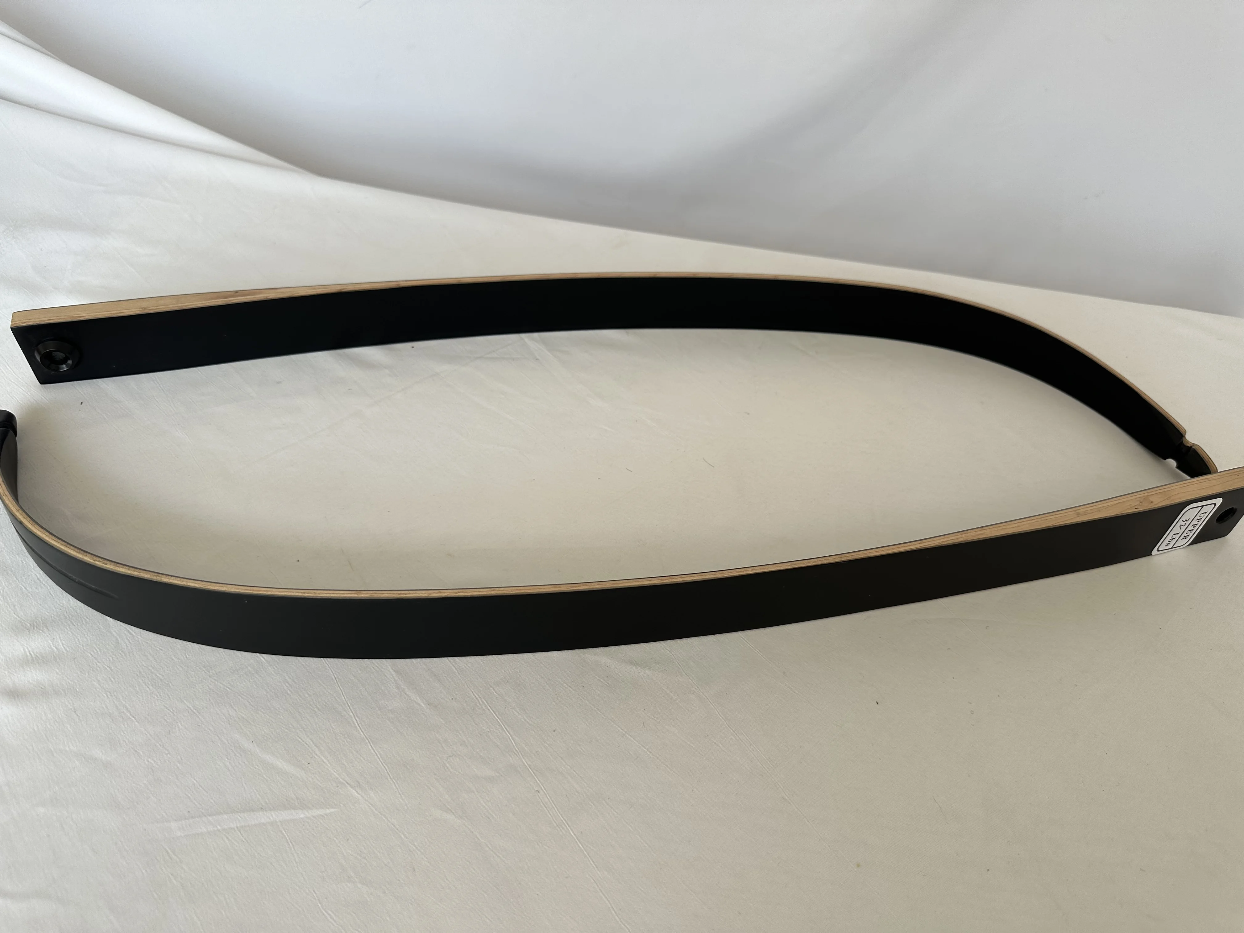 168 Original Black Hunter Takedown Recurve Bow Limbs Only Replacement Bamboo Core18-40lbs