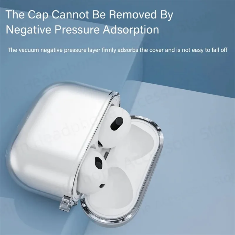 Новый прозрачный защитный чехол для наушников для AirPods 4-го поколения с брелоком для Airpod 4-го поколения, чехол для зарядки, коробка 2024