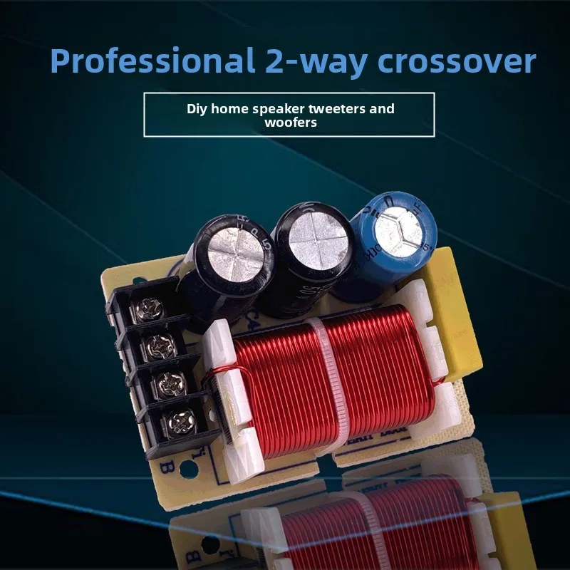 100W 2 Way Speaker Crossover 2900Hz 4 8 Ohm for HiFi Audio Components MW