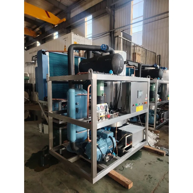 Beverage Dedicated 3Ton Tube Ice Machine With Full Custom Service On Structure & Control Panel Energy Saving Ice Maker