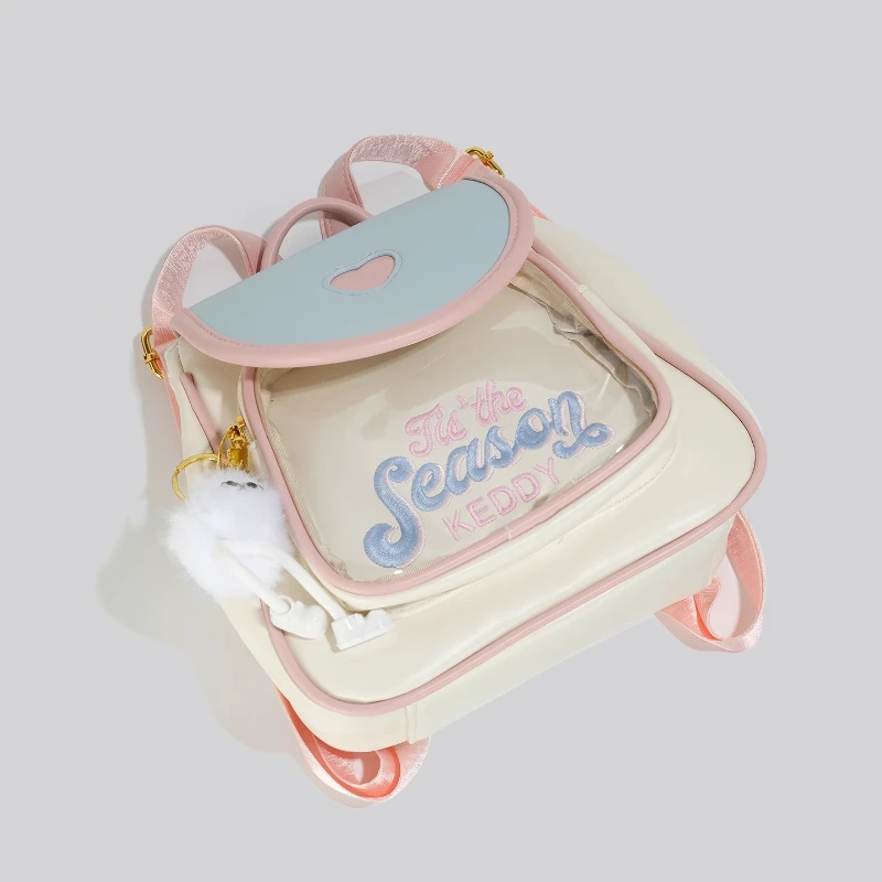 Japanischer Original-Süßigkeitsfarbe ist süßer süßer Lolita-Ltabag-Rucksack für Frauen 2025, neuer High-End-Mädchen-vielseitiger kleiner Rucksack