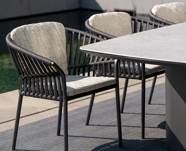 & Modern Outdoor Restaurant Tables and Chairs Metal Patio Bistro Set Outdoor Cafe Furniture