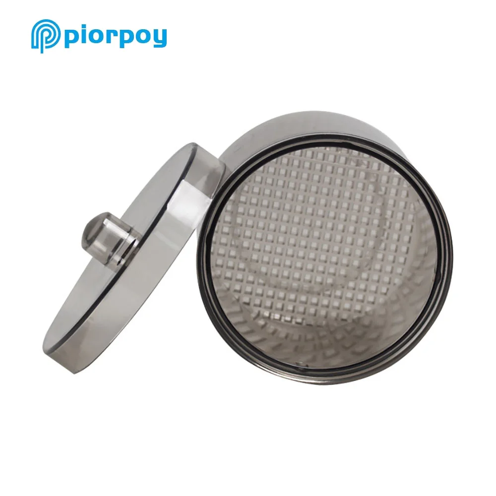 PIORPOY أدوات طب الأسنان صندوق تعقيم الأسنان الأزيز كتلة التدريبات صندوق تعقيم مقاومة للحرارة صافي سلة علبة غمر نظيفة