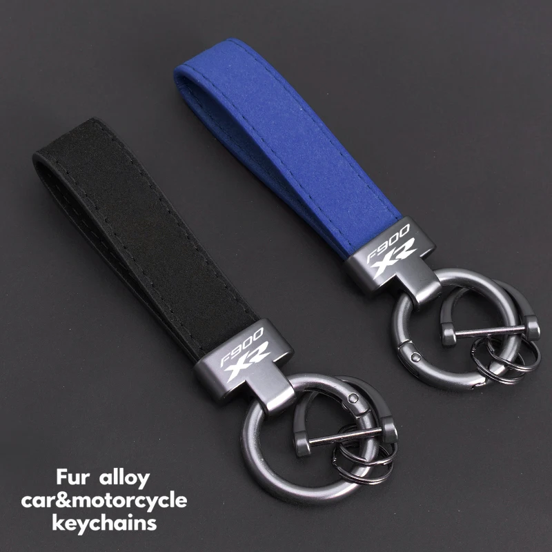 

Высококачественный кожаный замшевый брелок для ключей мотоцикла для BMW F900XR F900R XR F900 R/XR всех лет F900XR
